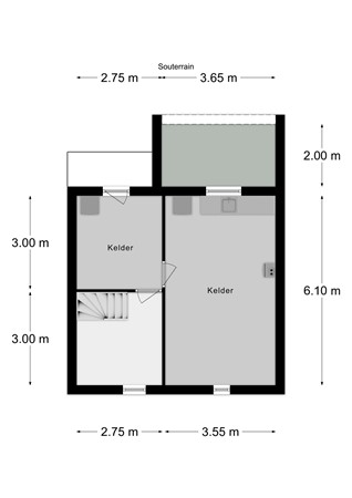 Floorplan - Mesweg 40, 6287 BJ Eys