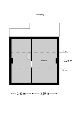 Floorplan - Mesweg 40, 6287 BJ Eys