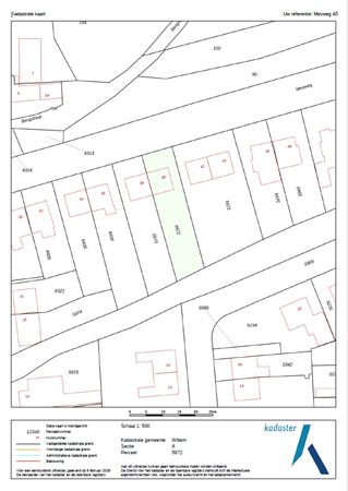 Floorplan - Mesweg 40, 6287 BJ Eys
