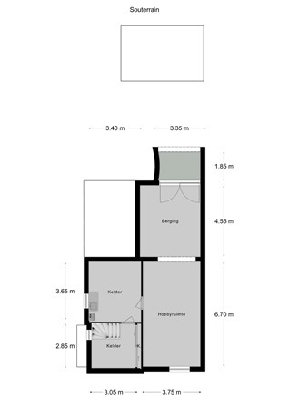 Floorplan - Eijkerstraat 43, 6269 BL Margraten