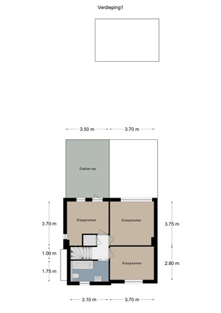 Floorplan - Eijkerstraat 43, 6269 BL Margraten