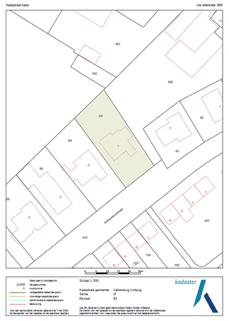 Floorplan - Schoonbronstraat 8, 6305 BJ Schin op Geul