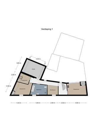 Floorplan - Hunsstraat 4, 6367 JL Voerendaal