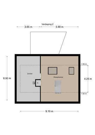 Floorplan - Eyserbosweg 3A, 6287 NA Eys