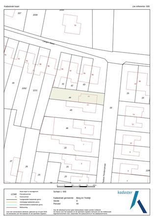 Floorplan - Pastoor Pendersstraat 13, 6325 BT Berg en Terblijt