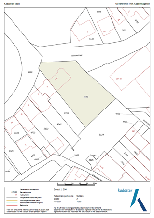 Floorplan - Prof. Cobbenhagenstraat 3, 6271 BM Gulpen