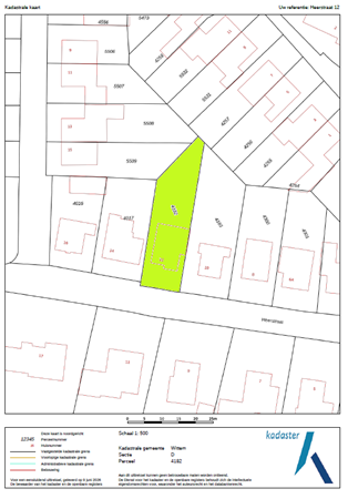 Floorplan - Heerstraat 12, 6285 AP Epen