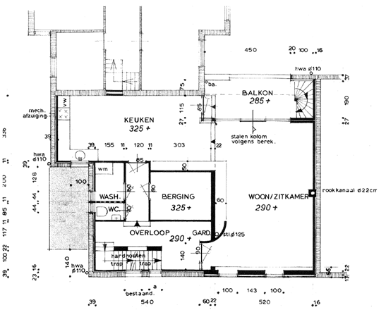 Floorplan - Pastoor Ruttenstraat 2B, 6281 AB Mechelen