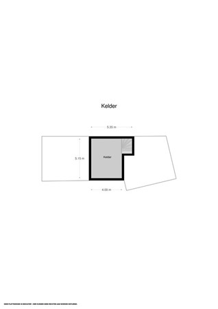 Floorplan - Commandeurstraat 38, 6281 AN Mechelen