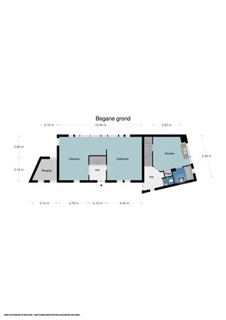 Floorplan - Commandeurstraat 38, 6281 AN Mechelen