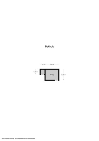 Floorplan - Commandeurstraat 38, 6281 AN Mechelen