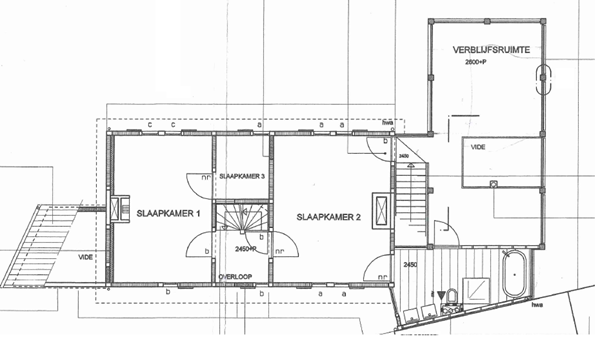 Floorplan - Commandeurstraat 38, 6281 AN Mechelen