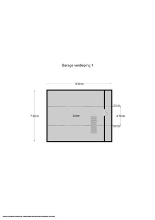 Floorplan - Kromsteeg 3, 6276 PE Heijenrath