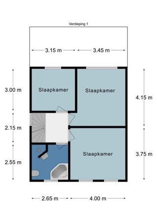 Floorplan - Vossenstraat 15, 6286 BW Wittem