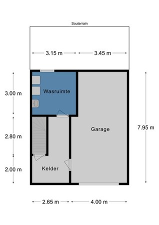 Floorplan - Vossenstraat 15, 6286 BW Wittem