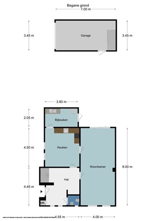 Floorplan - Buitenend 8, 6265 BA Sint Geertruid