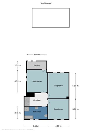 Floorplan - Buitenend 8, 6265 BA Sint Geertruid