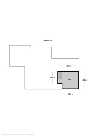 Floorplan - Duivenstraat 19, 6261 NV Mheer