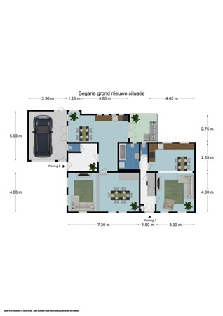 Floorplan - Duivenstraat 19, 6261 NV Mheer