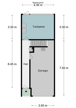 Floorplan - Pastoor Steinbuschstraat 18, 6321 BX Wijlre
