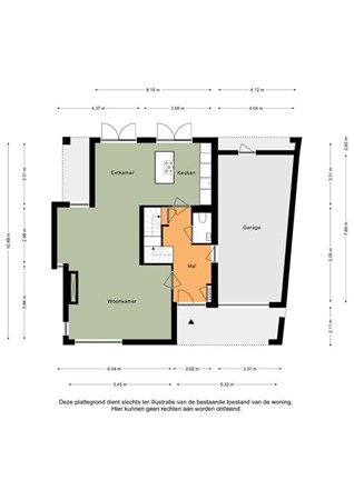 Floorplan - Engelsdalstraat 22, 6277 NG Slenaken