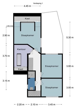 Floorplan - Prickart 8, 6351 AG Bocholtz