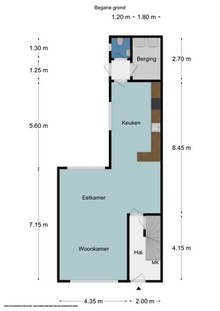 Floorplan - Buizerdstraat 3, 6414 VT Heerlen