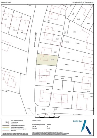 Floorplan - Pres J.F. Kennedystraat 10, 6286 BG Wittem