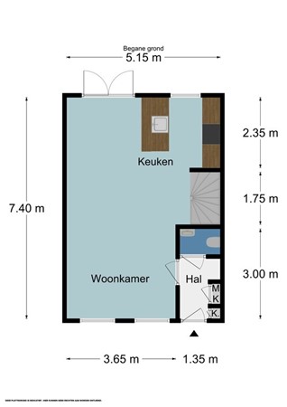 Floorplan - A ge Veld 67, 6281 AK Mechelen