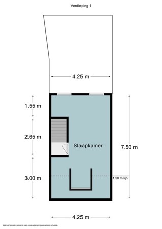 Floorplan - Capucijnenstraat 6, 6211 RR Maastricht