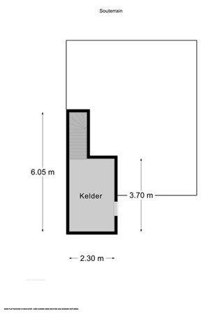 Floorplan - Van Pallantstraat 13, 6286 AX Wittem