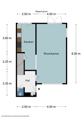 Floorplan - Van Pallantstraat 13, 6286 AX Wittem