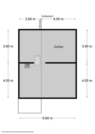 Floorplan - Van Pallantstraat 13, 6286 AX Wittem