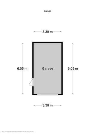 Floorplan - Van Pallantstraat 13, 6286 AX Wittem
