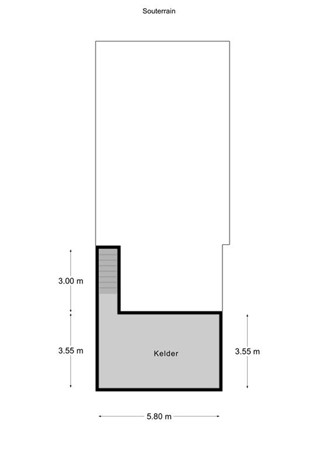 Floorplan - Nieuwstraat 15, 6271 AX Gulpen
