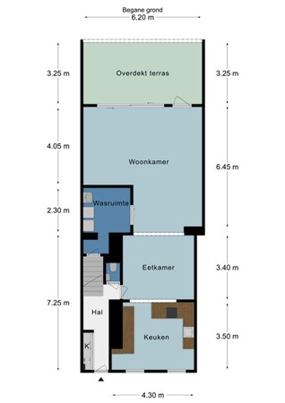 Floorplan - Nieuwstraat 15, 6271 AX Gulpen