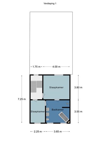 Floorplan - Nieuwstraat 15, 6271 AX Gulpen