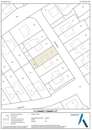 Floorplan - Kerkdelstraat 9, 6277 NK Slenaken