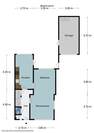 Floorplan - Kerkdelstraat 9, 6277 NK Slenaken