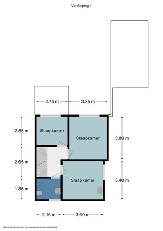 Floorplan - Kerkdelstraat 9, 6277 NK Slenaken