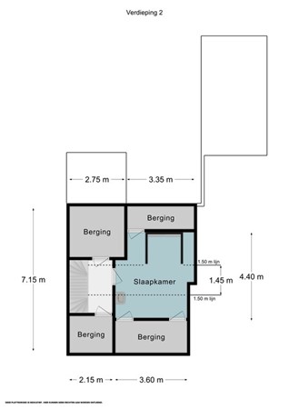 Floorplan - Kerkdelstraat 9, 6277 NK Slenaken