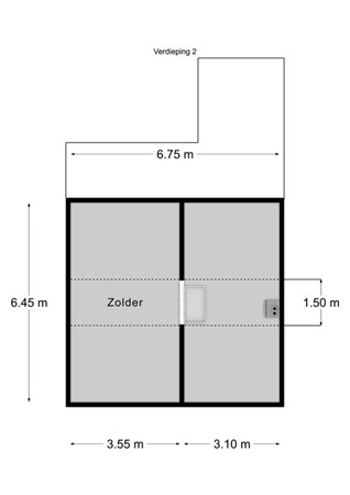 Floorplan - Julianastraat 8, 6285 AJ Epen