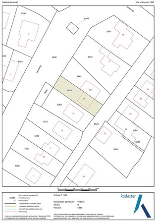 Floorplan - Vossenstraat 15, 6286 BW Wittem