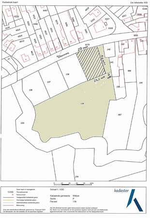Floorplan - Wittemerweg 8, 6287 AB Eys