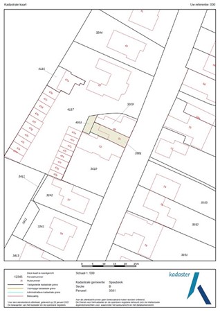 Floorplan - Dorpstraat 51, 6176 AA Spaubeek