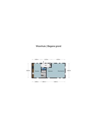 Floorplan - Molenweg 3, 6285 NJ Epen