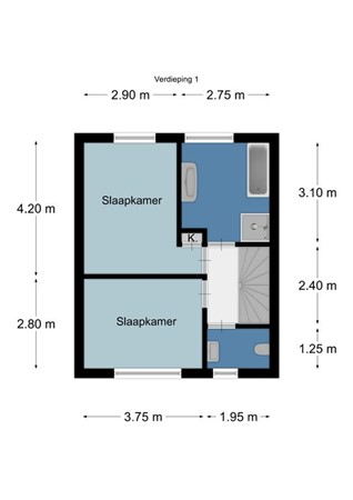 Floorplan - Vaarzegel 13, 6276 PG Heijenrath