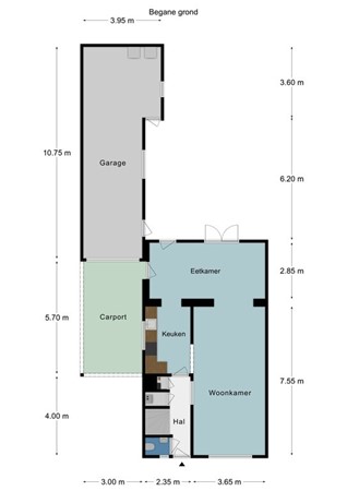 Floorplan - Dr. Fransesstraat 11, 6321 CN Wijlre