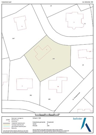 Floorplan - Gillissenstraat 3, 6369 ER Simpelveld