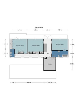 Floorplan - Gillissenstraat 3, 6369 ER Simpelveld